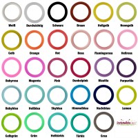 Schnulleradapter rund Silikonringe